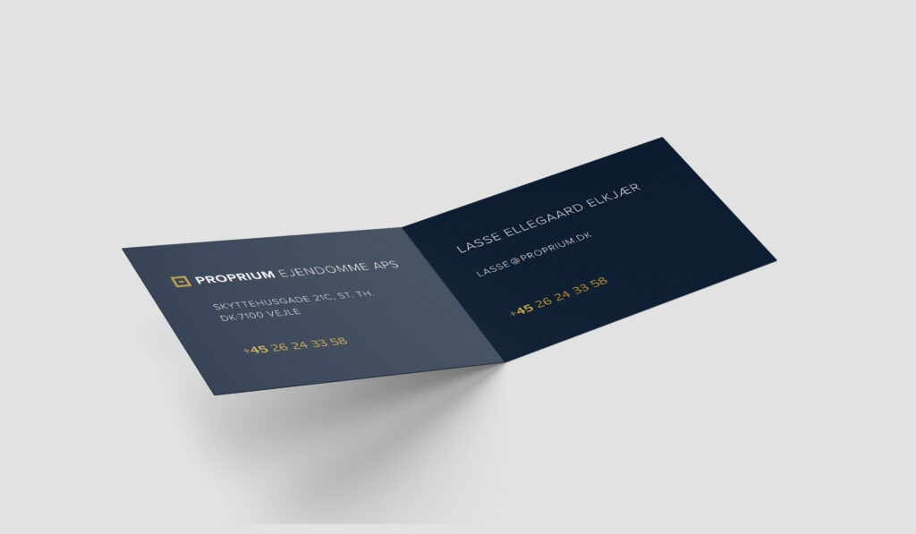 Proprium visitkort Mockup 3